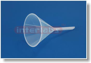 Funnel for Laboratory with Long Stem